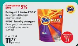 Home Hardware PODS laundry detergent offer