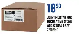 Canac Joint Mortar For Decorative Stone Ancestral Gray offer