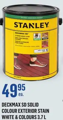 Canac Deckmax SD Solid Colour Exterior Stain White & Colours 3.7L offer