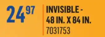 Canac Invisible Fibreglass Screen 48 in. x 84 in offer