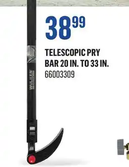Canac Telescopic Pry Bar 20in.to33in offer