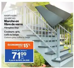 Patrick Morin Fibreglass Step offer