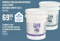 Canac Formule Pro Latex Primer-Sealer & Undercoat Interior 18.9 L offer