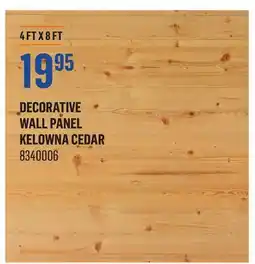 Canac Decorative Wall Panel offer
