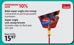 Home Hardware super angle one sweep Super angle one sweep broom offer