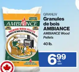 Patrick Morin AMBIANCE Wood Pellets offer