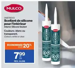 Patrick Morin Interior Silicone Sealant offer