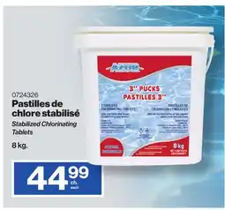 Patrick Morin Stabilized Chlorinating Tablets offer