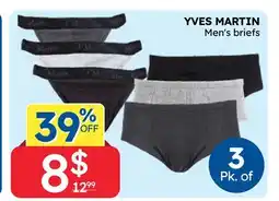 Rossy 3 Pk. of YVES MARTIN Men's briefs offer