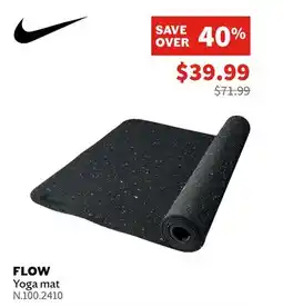 Sports Experts NIKE - Flow - Yoga mat offer