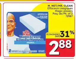 Rossy M. NET/MR. CLEAN Magic erasers offer
