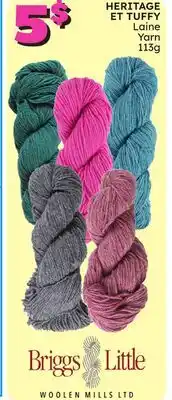 Rossy Heritage and Tuffy Yarn offer