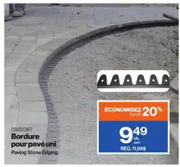 Patrick Morin Paving Stone Edging offer