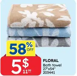 Rossy Bath towel offer