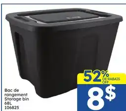 Rossy Storage bin offer