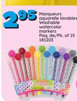 Rossy Washable watercolor markers offer