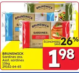 Rossy BRUNSWICK Asst. sardines offer