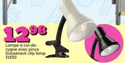 Rossy Gooseneck clip lamp offer