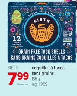 Avril coquilles à tacos sansgrains offer