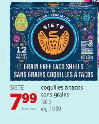 Avril coquilles à tacos sansgrains offer