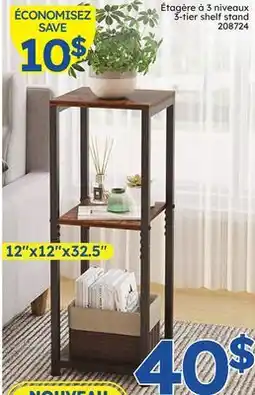 Rossy à niveaux 3-tier shelf stand offer