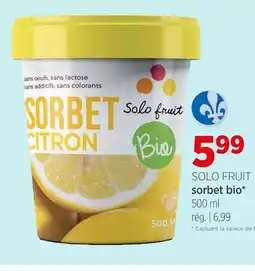 Avril Sorbet bio offer
