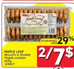 Rossy Maple cookies offer