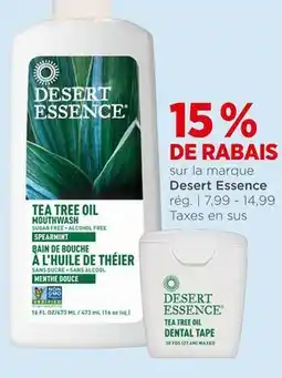 Avril Marque Desert Essence offer
