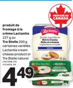 L'Intermarché PRODUIT DE FROMAGE À LA CRÈME, 227 G OU 200 G | CREAM CHEESE PRODUCT OR NATURAL offer