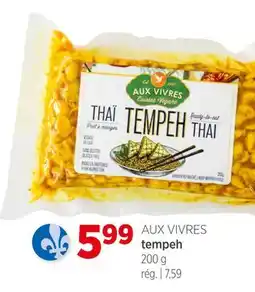 Avril tempeh offer