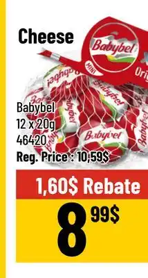 Mayrand Babybel Cheese Mini Portion x12 offer