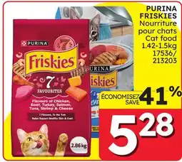 Rossy PURINA FRISKIES Cat food offer
