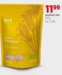 Avril Psyllium bio Avril offer