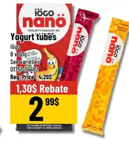 Mayrand Yogourt Tube 8 x 60 g Iögo offer