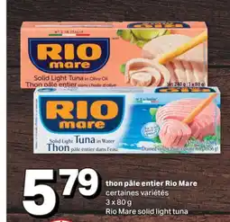 L'Intermarché THON PÂLE ENTIER | SOLID LIGHT TUNA, 3 X 80 G offer