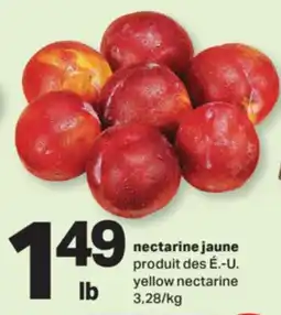 L'Intermarché NECTARINE JAUNE | YELLOW NECTARINE offer