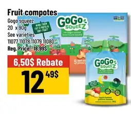 Mayrand Compote 20x90g Gogo squeez offer