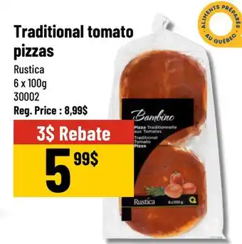 Mayrand Tomato Pizza 6x100 g Rustica offer
