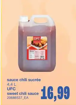 Wholesale Club SAUCE CHILI SUCRÉE 4,4 L offer