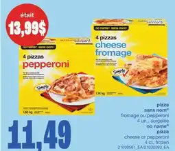 Wholesale Club PIZZA, 4 UN offer