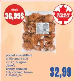 Wholesale Club POULET CROUSTILLANT, 2,5 KG offer