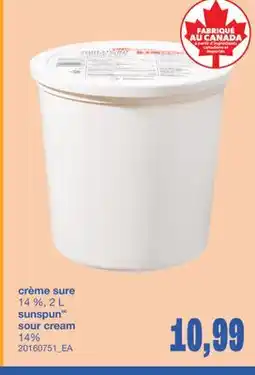 Wholesale Club CRÈME SURE 14%, 2 L offer