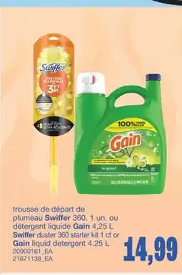 Wholesale Club TROUSSE DE DÉPART DE PLUMEAU 360, 1 UN. OU DÉTERGENT LIQUIDE, 4,25 L offer