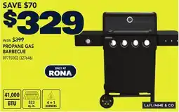RONA PROPANE GAS BARBECUE offer