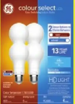 RONA 4-pack Refresh and Relax 60W A19 LED bulbs offer