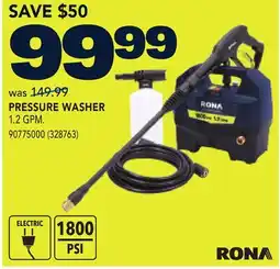RONA RONA PRESSURE WASHER offer