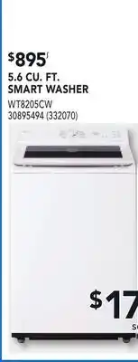 RONA LG 5.6 CU. FT. SMART WASHER offer