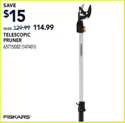 RONA FISKARS TELESCOPIC PRUNER offer