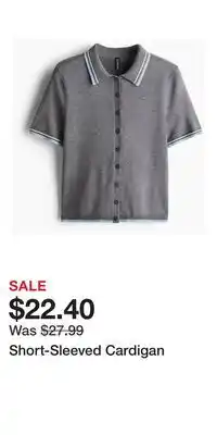 H&M Short-Sleeved Cardigan offer