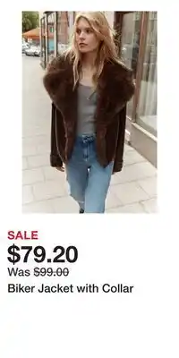 H&M Biker Jacket with Collar offer